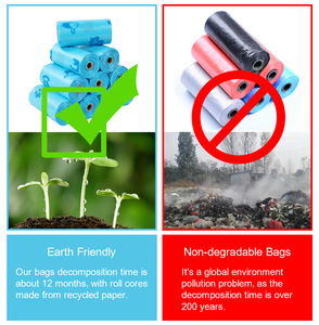 Bolsas de Pañales Desechables <span class=keywords><strong>para</strong></span> Bebé, 15 Rollos de Recarga/240 Bolsas, Bolsas <span class=keywords><strong>para</strong></span> Desechos, Bolsas de Basura <span class=keywords><strong>para</strong></span> Eliminación Rápida y Conveniente de Pañales - Product Image 5