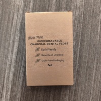 Cure-dents en PLA écologique, nettoyeurs interdentaires multi-types, emballage en boîte de papier kraft, outils d'hygiène bucco-dentaire pour la maison