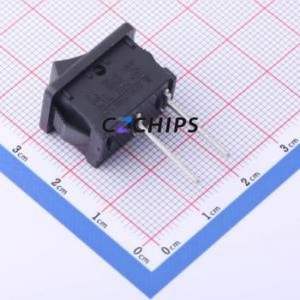 RS601A-1010015BB Rocker Switch Through hole Component (THT) Switch 21mm 15mm 13.6mm Concave Bend - Product Image 2