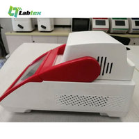 LABTEX 16-Well Portable Real-Time QPCR System with 5°C/sec Ramping Rate 7" Color TFT Touch Screen for Accurate PCR Analysis