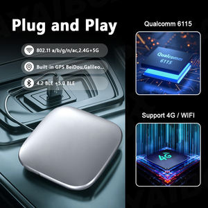 Boîtier universel Youtube Netflix <span class=keywords><strong>Android</strong></span> 13 Ai Box 8 + 128G Wireless CarPlay Box <span class=keywords><strong>Android</strong></span> <span class=keywords><strong>Auto</strong></span> Smart Box pour voiture avec OEM ODM - Product Image 3