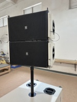 Sistema de Altavoces Portátiles Sandy Audio Mx 2.1 Line Array para Exteriores, Mezcla de Bandas, Grabación de PC y Karaoke