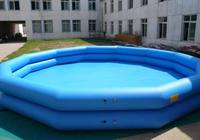 Aufblasbarer Familien-Swimmingpool für Wasserspiele im Freien, PVC-Aufblaspool, großer aufblasbarer Swimmingpool