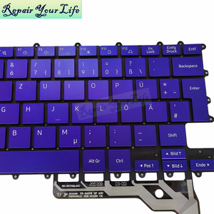 Teclado Alemán Retroiluminado GR GE para Laptop Samsung Galaxy Book Flex NP930QCG-K02CN NT930QCG NSK-87ABN XR-8400W, Nuevo Teclado <span class=keywords><strong>QWERTZ</strong></span> - Product Image 3