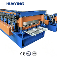 Máquina de Conformado de Rollos IBR para Láminas de Techo Trapezoidales Corrugadas, Fabricación de Láminas de Hierro para Techos en Sudáfrica