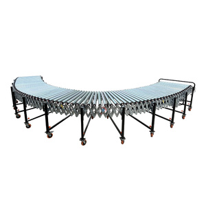 VPAI Genişletilebilir Hareketli Özelleştirilebilir Paslanmaz Çelik Esnek Motorlu Rulolu Konveyör Yükleme ve Boşaltma İçin - Product Image 5