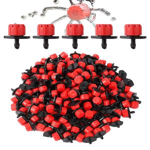 <span class=keywords><strong>Goutteur</strong></span> d'irrigation micro-<span class=keywords><strong>goutteur</strong></span> rouge <span class=keywords><strong>réglable</strong></span> à 8 trous pour tuyau de 1/4 pouce - Product Image 1