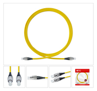Câble de raccordement fibre optique extérieur 10M SFP LC SC FC CPRI FTTH avec pigtail, marque Hanxin, garantie 3 ans