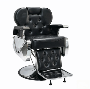 Vintage Barber Chair Classic Men's Haircut Chair Luxury Shaving Recliner Professional Salon Furniture - Product Image 2