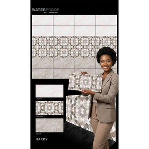 Azulejos de pared de cerámica para decoración del hogar, azulejos con acabado mate de 30x60cm, 300x600mm, precio de descuento, venta al por mayor - Product Image 1