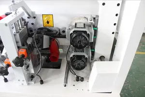 China Kantenbandmaschine Holzbearbeitung automatische 4-Funktions-Kantenbandmaschine für Holzplatten