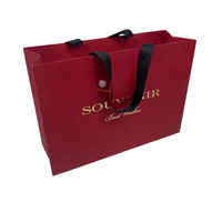 Sac cadeau en papier personnalisé, sac d'emballage pour bijoux avec logo, sac cadeau en papier de haute qualité avec poignée, sac cadeau personnalisé