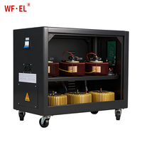 Régulateur de tension automatique (AVR) triphasé 30 kVA SVC en cuivre WF.EL 280V-430V, stabilisateur de tension AC, protection contre les surtensions