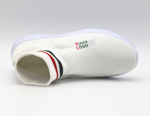 <span class=keywords><strong>Zapatillas</strong></span> de Deporte Casuales de Moda 2026, Personalizadas, <span class=keywords><strong>Sin</strong></span> <span class=keywords><strong>Cordones</strong></span>, Estilo Caminata, de Caña Alta, Tipo Calcetín, para <span class=keywords><strong>Mujer</strong></span> - Product Image 4