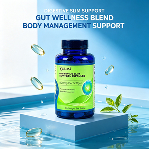 Cápsulas de Gel Suave para el Cuidado Digestivo 800mg 90 Unidades Suplemento Dietético Promueve el Bienestar Intestinal Sin Gluten Bajo en Azúcar Vegano Apoyo para el Cuerpo - Product Image 5