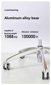 เก้าอี้สำนักงานสำหรับผู้บริหารแบบทันสมัยหรูหรามีพนักพิงหมุนด้วยไฟฟ้าเหมาะกับสรีระพร้อมหนังสังเคราะห์สำหรับผู้บริหาร - Product Image 4