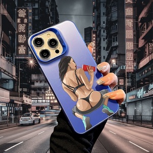 Funda de Lujo para Teléfono Móvil, Carcasa de PC para iPhone 17 16 15 14 13 12 11 Pro Max, Funda Protectora para <span class=keywords><strong>Mujer</strong></span> - Product Image 3