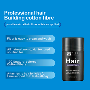 Wiseking 12G Tóc Xây Dựng Sợi Bông Thảo Dược Ngay Lập Tức Fuller Dày Nhìn Tốt Tạo Kiểu Tóc Cho Phụ Nữ Người Đàn Ông Ánh Sáng Giữ - Product Image 6