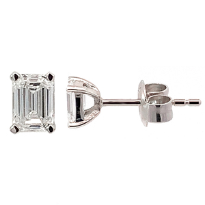 Bijoux fins classique <span class=keywords><strong>blanc</strong></span> 18k véritable <span class=keywords><strong>diamant</strong></span> clous <span class=keywords><strong>d</strong></span>'<span class=keywords><strong>oreille</strong></span> boucles <span class=keywords><strong>d</strong></span>'oreilles en <span class=keywords><strong>or</strong></span> 18k grand goujon cultivé en laboratoire - Product Image 4