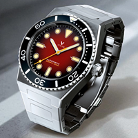 Montre-bracelet automatique de luxe pour homme en acier inoxydable de haute qualité, avec logo personnalisé OEM, fournisseur de montres pour homme