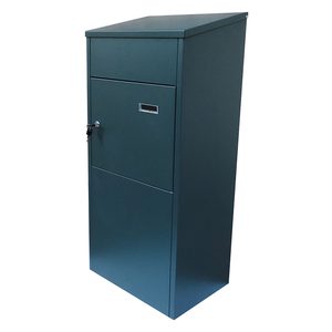Parcel drop box metal parcel letter box outdoor secure parcel box