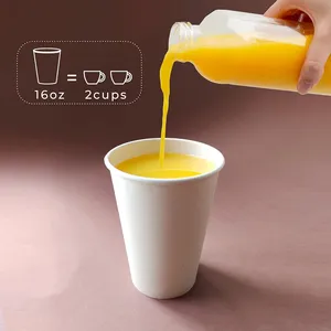 Cangkir solo yang dapat terurai terbuat dari gula bagasse cangkir dapat menjadi kompos dalam makanan limbah untuk kopi teh jus