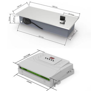 Muelle de suelo oculto de doble acción con capacidad de 150 kg, eléctrico y automático, para puertas de vidrio de oficina - Product Image 4