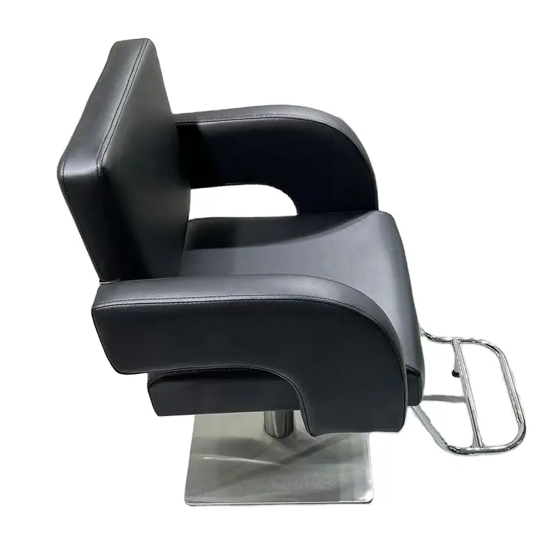 Net red hair salon chair simple can be put down lifting rotating hair cutting chair