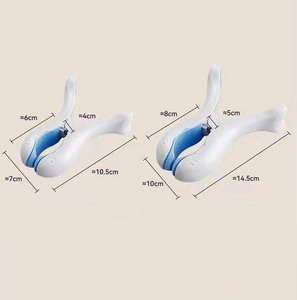 BAS quantité minimale <span class=keywords><strong>de</strong></span> commande Ventes directes Grand cintre fixe coupe-vent pour serviettes <span class=keywords><strong>de</strong></span> <span class=keywords><strong>plage</strong></span> Pince coupe-vent en plastique Fixe coupe-vent Séchage - Product Image 3