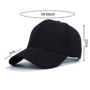 Gorras de Béisbol de Verano 100% Algodón, Modelo para Hombre y Mujer, Color Sólido, Personalizables, al por Mayor - Product Image 2