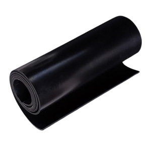 कस्टम ब्लैक ठोस रबर शीट रोल और स्ट्रिप्स करोड़ नेप्रोन रबर शीट - Product Image 1