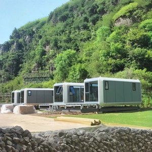 Maisonnette modulaire portable Double Apple Cabin, <span class=keywords><strong>maison</strong></span> conteneur, <span class=keywords><strong>maison</strong></span> capsule spatiale, prête à vivre - Product Image 4