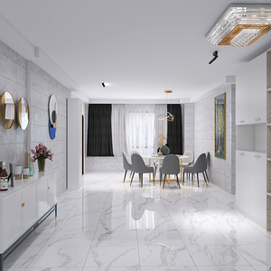 Matériaux de construction, carreaux de sol, azulejos, carreaux de porcelaine 60x60, carreaux de maison pour salon, avec des carreaux économiques - Product Image 3