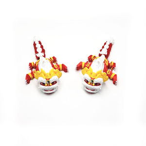 Articles imprimés en 3D OEM, Danse du Lion, Licorne, Figurine mobile porte-bonheur, Ornement de voiture jouet pour enfants, Cadeau, de l'usine source chinoise - Product Image 3