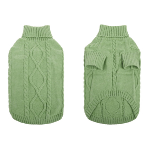Fabricante de Ropa para Perros OEM ODM Directo de Fábrica, Suéter Personalizado para Perros Pequeños, Tejido, Cálido, Ecológico, de Poliéster Estampado para Invierno - Product Image 3