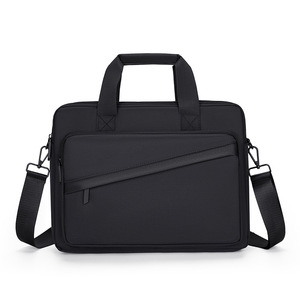 Sac à bandoulière étanche en tissu Oxford pour ordinateur portable, mallette de voyage simple, grande capacité, durable, avec boîte cadeau - Product Image 4