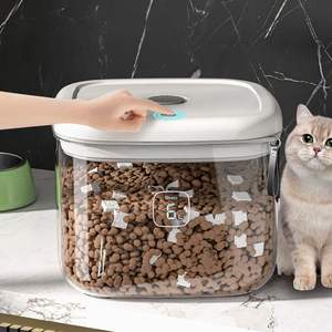 Vacuum Grain Storage Large-Capacity Moisture-Dust-Proof Plastic Storage Barrel and Pet Food <b>Box</b> Household Rice Bucket - Product Image 1