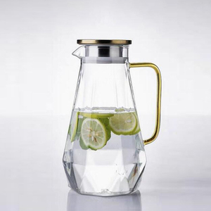 Bouilloire de table ordinaire en verre anti-déflagrant résistant à la chaleur pour cuisiner avec des verres en verre à feu - Product Image 1