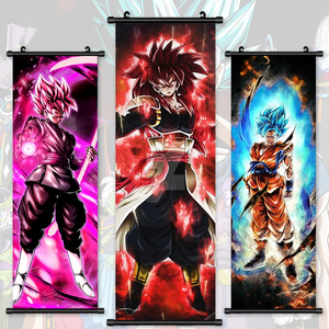 <span class=keywords><strong>Super</strong></span> <span class=keywords><strong>Saiyan</strong></span> Trunks Broly Vegeta Migatte No Gokui-Affiches Personnalisées de Dragon Suspendu, 19 Styles, 25x70cm - Product Image 2