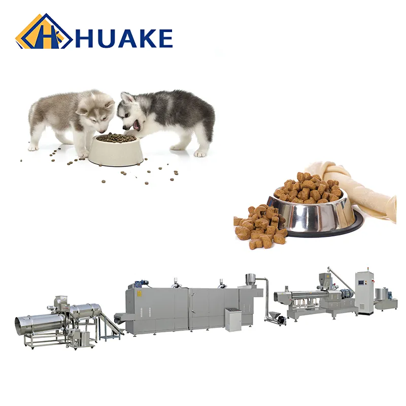 ماكينة إعداد طعام الكلاب والقطط الجاف من الجهات المصنعة لخط إنتاج وجهاز بثق طعام الكلاب