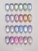 LADAI – Nouveau Kit de 24 Gels UV Multicolores Effet Œil de Chat 2026 – Longue Durée, Tendance, Non Toxique pour Salons de Manucure – Vente en Gros ODM/OEM