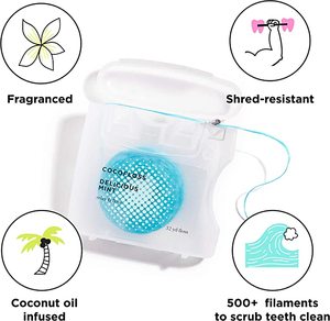 <span class=keywords><strong>Fil</strong></span> <span class=keywords><strong>dentaire</strong></span> à l'huile de noix de coco en nylon bon marché pour les soins bucco-dentaires - Product Image 2