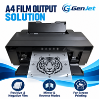 Printer Film Prepress GenJet A4 Compact dengan Output Kepadatan Hitam Tinggi untuk Sablon, Pad Printing, dan Pelat Etching