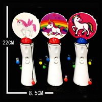 Baguette Magique Lumineuse LED Personnalisée pour Enfants, Idéale pour Pâques, Anniversaire, Halloween, Noël – Prix Usine