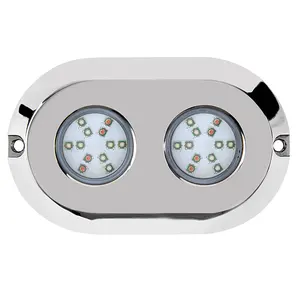 עמיד למים IP68 120W סירה RGB LED אורות יאכטה תת ימית 12V לסירה