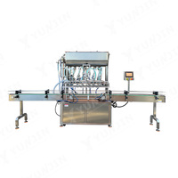 Machine de remplissage automatique de liquides, équipement de remplissage de bouteilles d'eau, d'huile, de jus, de parfum, de savon, de boissons