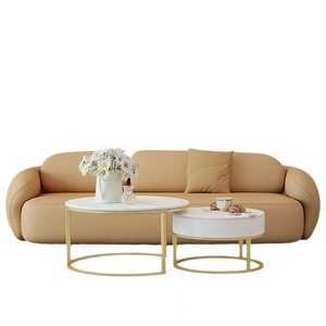 Ensemble de canapés modulaires en tissu anti-griffures pour chats, technologie italienne, pour appartement, réception d'hôtel et petit commerce, rembourrés en éponge - Product Image 5