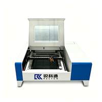 Machine de gravure laser CO2, mini découpeuse laser CNC pour le cuir et le bois, petite machine de découpe et de gravure laser