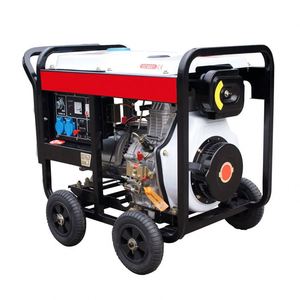 Tengka DG7000E 6kW 6kVA Open Frame Diesel Generator Welding Machine for Engine <b>12V</b> <b>DC</b> Electric Start Air Cooled CE Certified 1 - Product Image 1