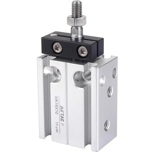 กระบอกลมแบบหลายตำแหน่ง AirTAC รุ่น MK20/10/16/6/25/32X5*10-20X25X30X40X50-S กระบอกลมมาตรฐานอะลูมิเนียม - Product Image 2
